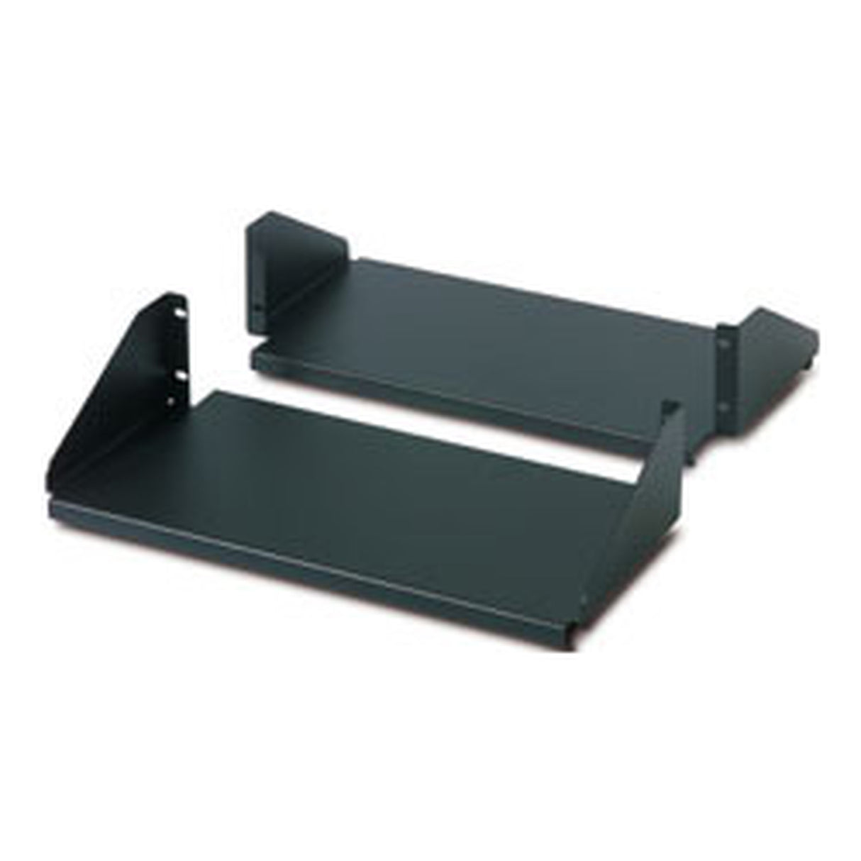 APC Double Sided Fixed Shelf for 2-Post Rack 250 lbs Black
