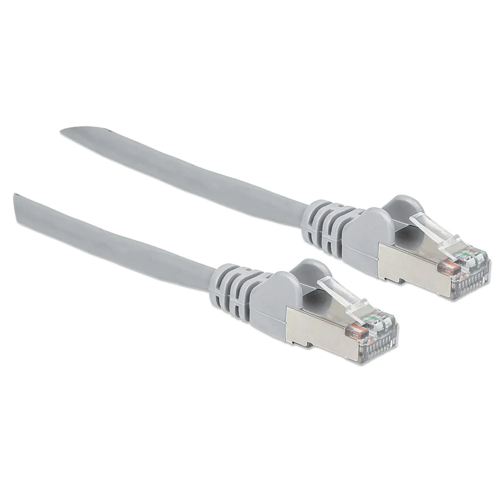 Intellinet IEC-C6AS-GY-3 networking cable Grey 1 m Cat6a S/FTP (S-STP)