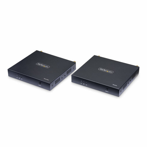 StarTech.com Wireless HDMI Extender, 4K 60Hz, Transmitter and Receiver Kit, Up to 165ft (50m), No Line-Of-Sight Required, IR Extension, Includes Mounting Kit