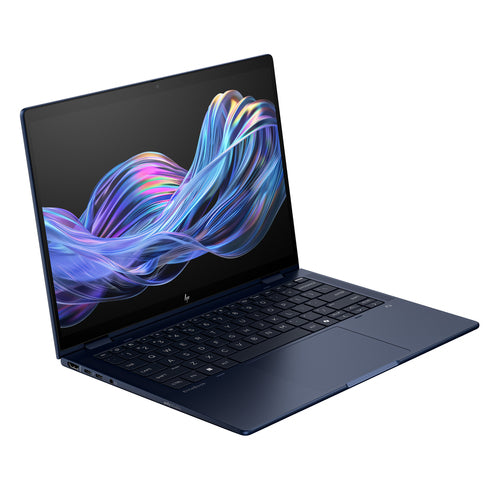HP EliteBook X Flip G1i Next Gen AI PC Wolf Pro Security Edition Copilot+ PC Intel Core Ultra 7 268V Hybrid (2-in-1) 35.6 cm (14") Touchscreen WUXGA 32 GB LPDDR5x-SDRAM 1 TB SSD Wi-Fi 7 (802.11be) Windows 11 Pro Blue