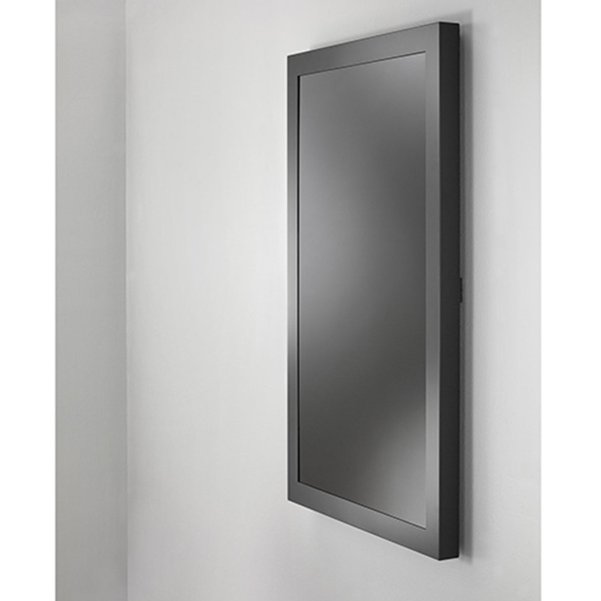 Chief ImpactTM On-Wall Kiosk with Protective Glass - Portrait 55 Inch Black