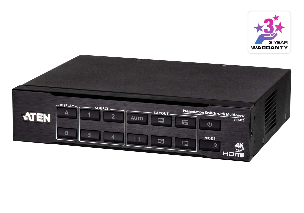 ATEN VP2420 matrix switcher Media presentation matrix switcher