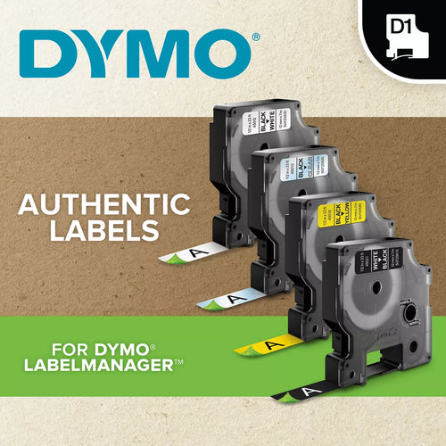 DYMO LabelManager 280 Rechargeable Handheld Label Maker Kit | QWERTY Keyboard | with 2 Rolls of D1 Labels & Carrying Case