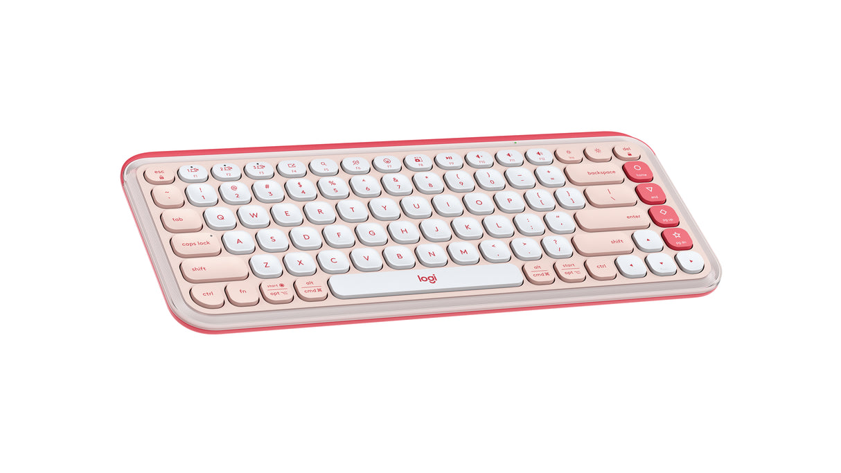 Logitech 920-013049 keyboard Universal Bluetooth QWERTY English Rose