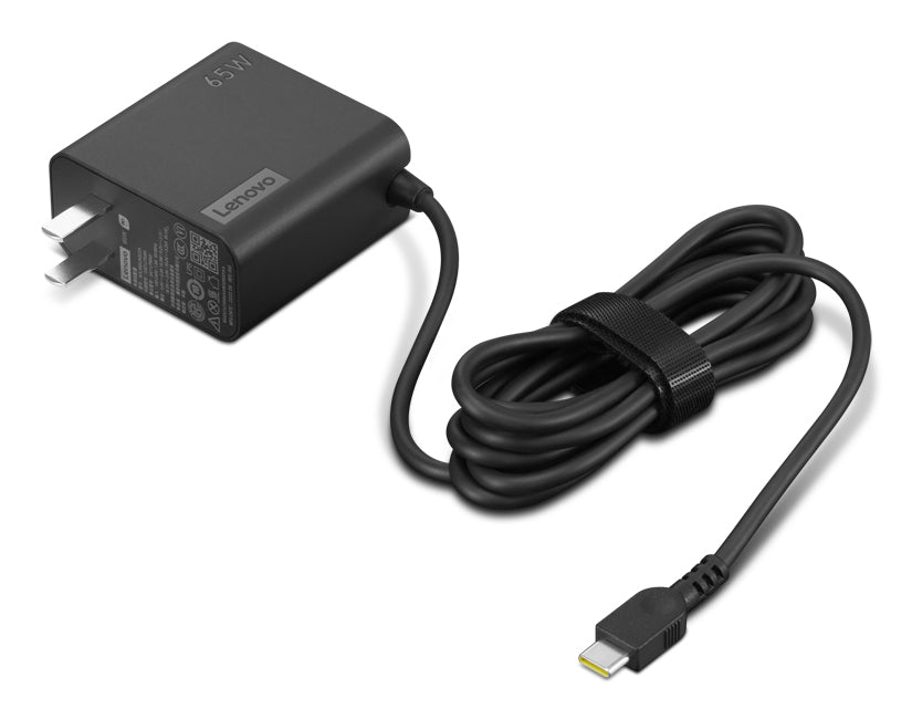 Lenovo 4X21L54608 power adapter/inverter Indoor 65 W Black