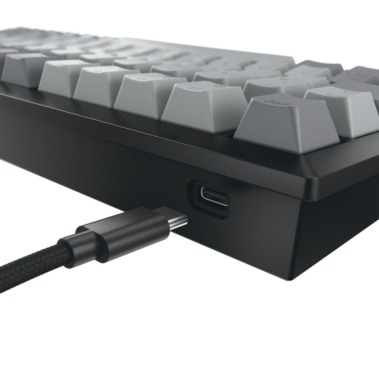 CHERRY KW 300 MX keyboard Home USB + Bluetooth QWERTY US English Black, Copper, Grey