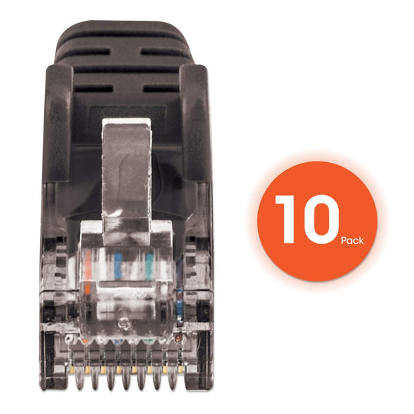 Intellinet 744546 networking cable Black 0.3 m Cat6 U/UTP (UTP)