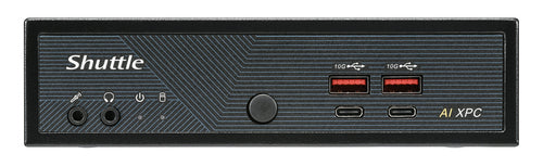 Shuttle Slim AI PC DN11H5 Intel Core Ultra 5 125H, Intel Arc graphics, 2xHDMI, 2x DP, 4x 2.5Gbit LAN, VESA, 24/7 permanent operation