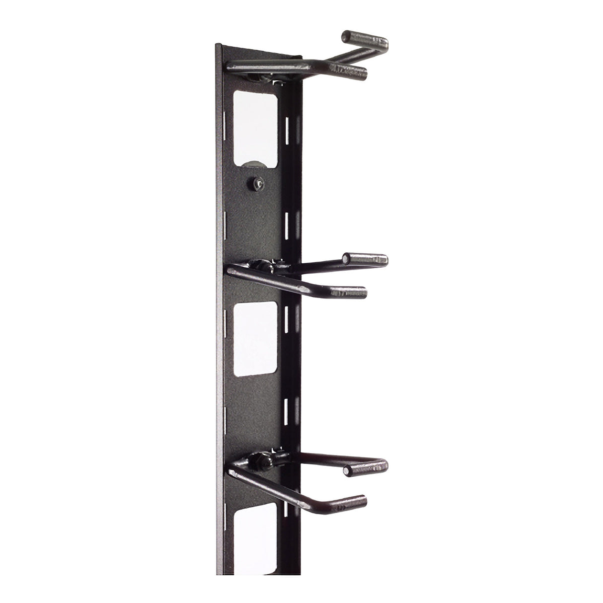 APC NetShelter Cable Management, Vertical Cable Manager, Cable Rings, Set of 8, Black, 55 mm x 766 mm x 85 mm