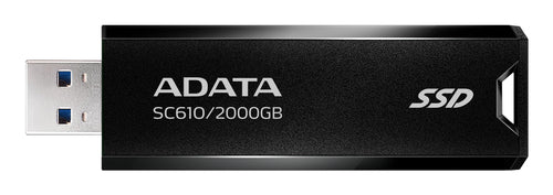 ADATA SC610 2 TB USB Type-A 3.2 Gen 2 (3.1 Gen 2) Black