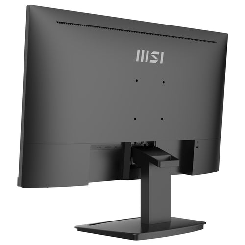 MSI Pro MP243 23.8 Inch Monitor, Full HD (1920 x 1080), 75Hz, IPS, 5ms, HDMI, DisplayPort, Built-in Speakers, Anti-Glare, Anti-Flicker, Less Blue light, TÜV Certified, VESA, Kensington, Black