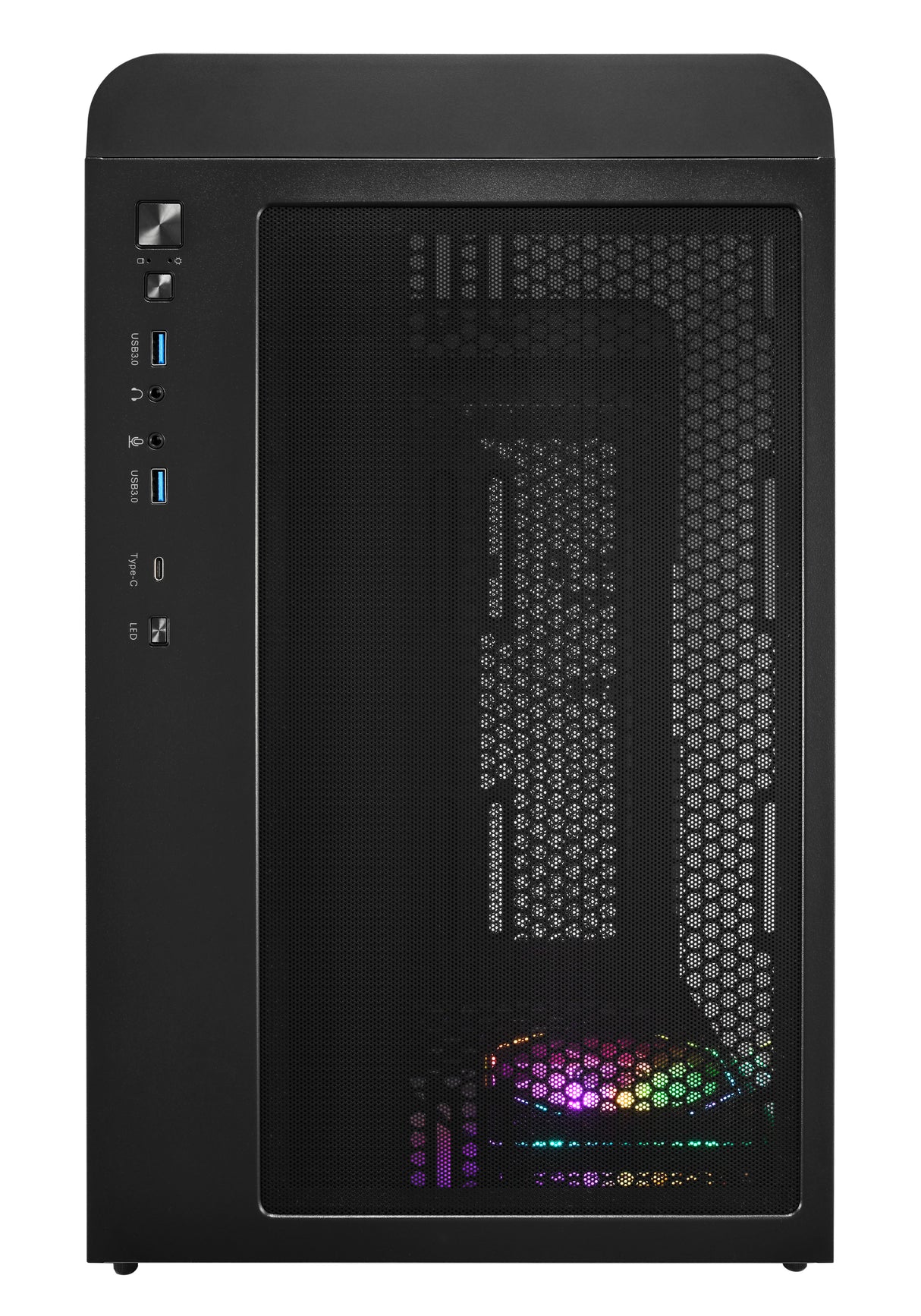 FSP S380-BA Case Mini Tower mITX, mATX Black ARGB