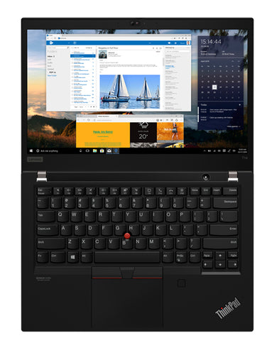 Lenovo ThinkPad T14 Gen 1 (Intel) Intel® Core™ i7 i7-10610U Laptop 35.6 cm (14") Touchscreen Full HD 16 GB DDR4-SDRAM 1 TB SSD Wi-Fi 6 (802.11ax) Windows 10 Pro Black French
