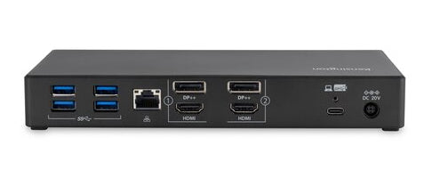 Kensington SD4781P EQ USB-C & USB-A Dual 4K Docking Station with 100W Power Delivery