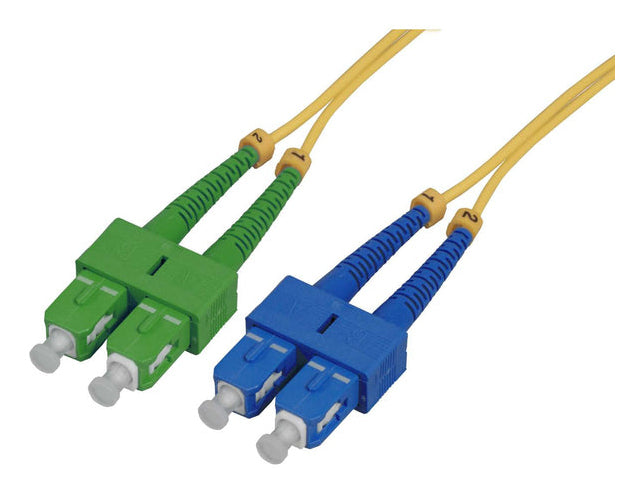 Intellinet 752527 InfiniBand/fibre optic cable 5 m SC SMF Yellow