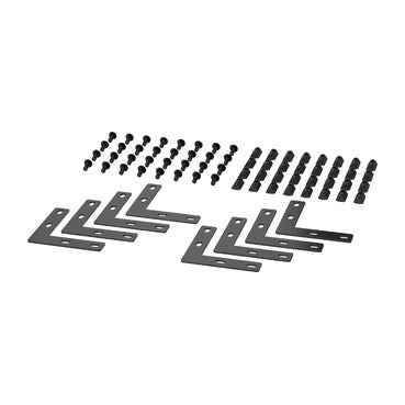 APC NetShelter Aisle Containment, L Connector, Set of 8, Black