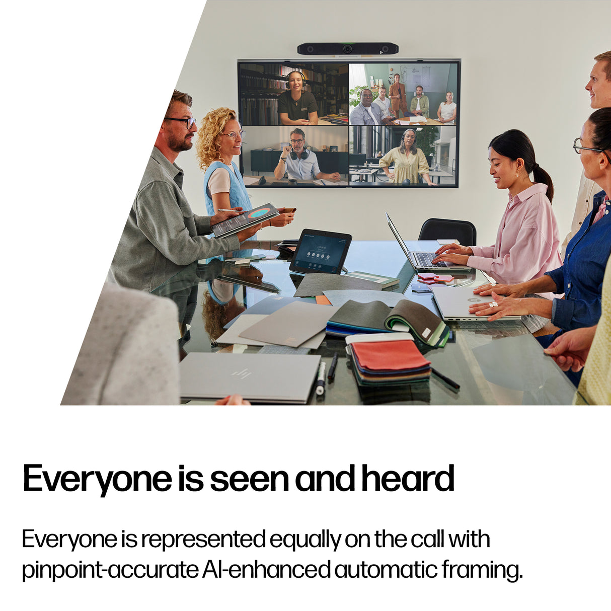 HP Poly Studio X52 All-In-One Video Bar