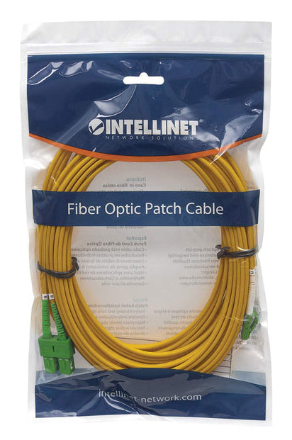 Intellinet 752459 InfiniBand/fibre optic cable 1 m LC SC SMF Yellow
