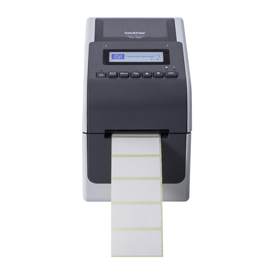 Brother TD-2350D300 label printer Direct thermal 300 x 300 DPI 152 mm/sec Wired & Wireless Ethernet LAN Wi-Fi Bluetooth