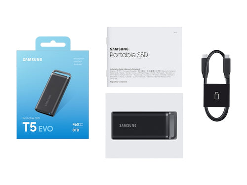 Samsung MU-PH4T0S 4 TB USB Type-C 3.2 Gen 1 (3.1 Gen 1) Black