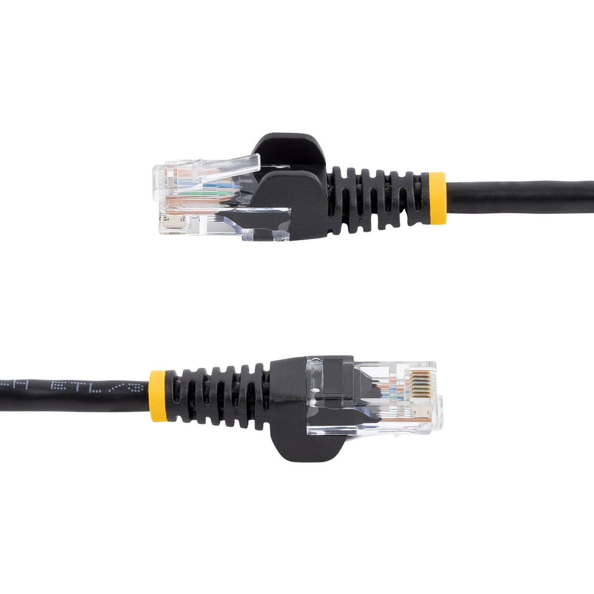 StarTech.com Cat5e Patch Cable with Snagless RJ45 Connectors - 25 ft, Black