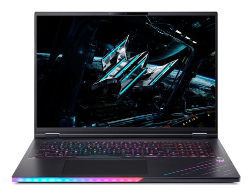 Acer Predator PH18-73-97XC Intel Core Ultra 9 275HX Laptop 45.7 cm (18") WQXGA 64 GB DDR5-SDRAM 1 TB SSD NVIDIA GeForce RTX 5080 Wi-Fi 7 (802.11be) Windows 11 Pro Black