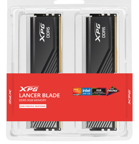 XPG LANCER BLADE RGB memory module 32 GB 2 x 16 GB DDR5 288-pin DIMM ECC