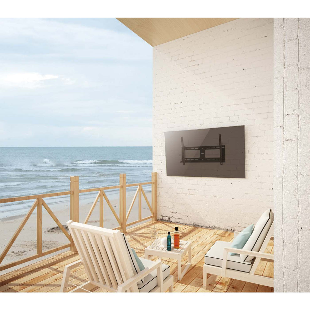 Manhattan Outdoor Wall Mount for TV & Monitors (Tiltable Anti Theft), For screens 37" to 65", VESA compatibility: all between 200x200mm to 600x400mm - check the dimensions of the four mounting holes on back of screen to ensure it fits, Max 80kg...
