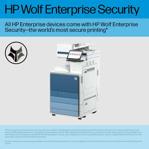 HP LaserJet Enterprise 8801z Multifunction Color Printer, Only Ethernet; Duplex; Copier, Scanner