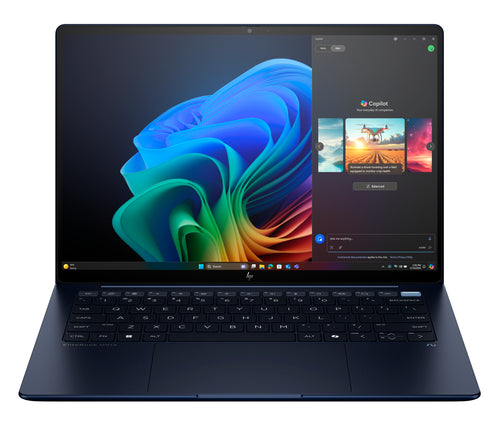HP EliteBook Ultra G1i Next Gen AI PC Wolf Pro Security Edition Intel Core Ultra 5 228V Laptop 35.6 cm (14") Touchscreen 2.8K 32 GB LPDDR5x-SDRAM 512 GB SSD Wi-Fi 7 (802.11be) Windows 11 Pro Blue