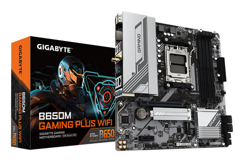 GIGABYTE B650M GAMING PLUS WIFI motherboard AMD B650 Socket AM5 micro ATX