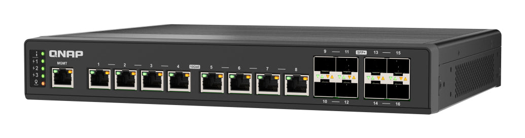 QNAP QSW-IM3216-8S8T network switch Managed L2 10G Ethernet (100/1000/10000) Black