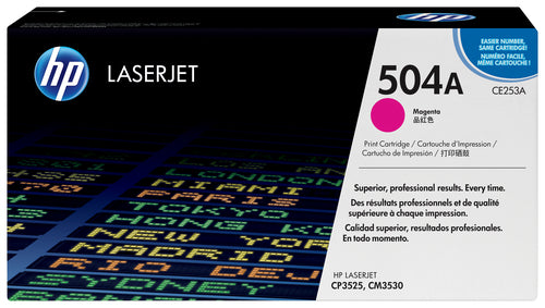 HP 504A Magenta Original LaserJet Toner Cartridge