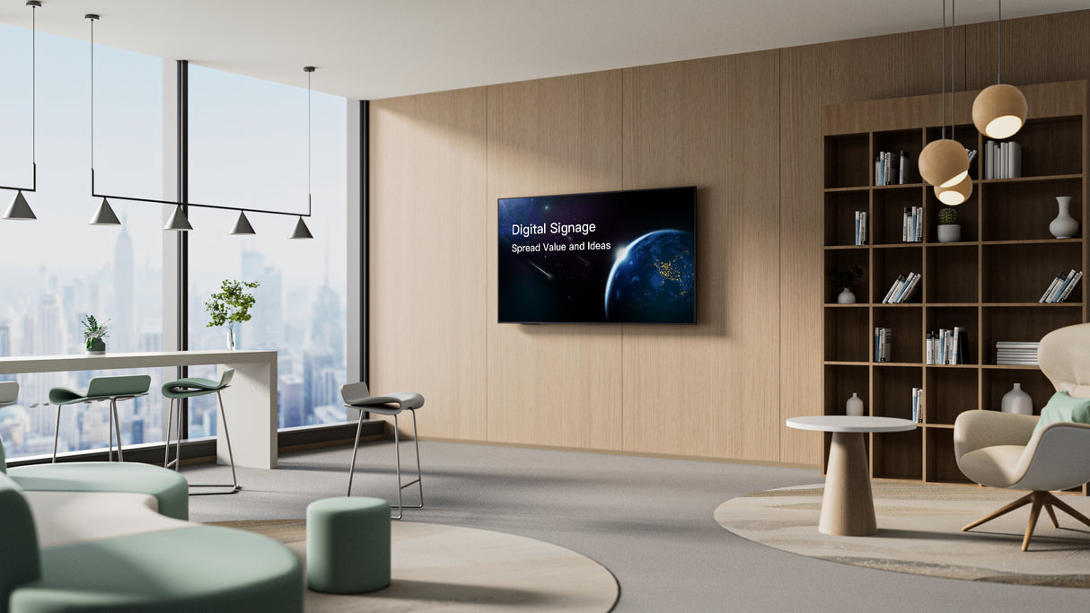 Yealink MeetingDisplay 55 65" LED 3840 x 2160 pixels 4K Ultra HD