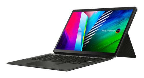 ASUS Vivobook 13 Slate OLED T3300KA-DH91T-CA Intel® Pentium® Silver N6000 Hybrid (2-in-1) 33.8 cm (13.3") Touchscreen Full HD 4 GB LPDDR4x-SDRAM 128 GB eMMC Wi-Fi 5 (802.11ac) Windows 11 Home in S mode Black