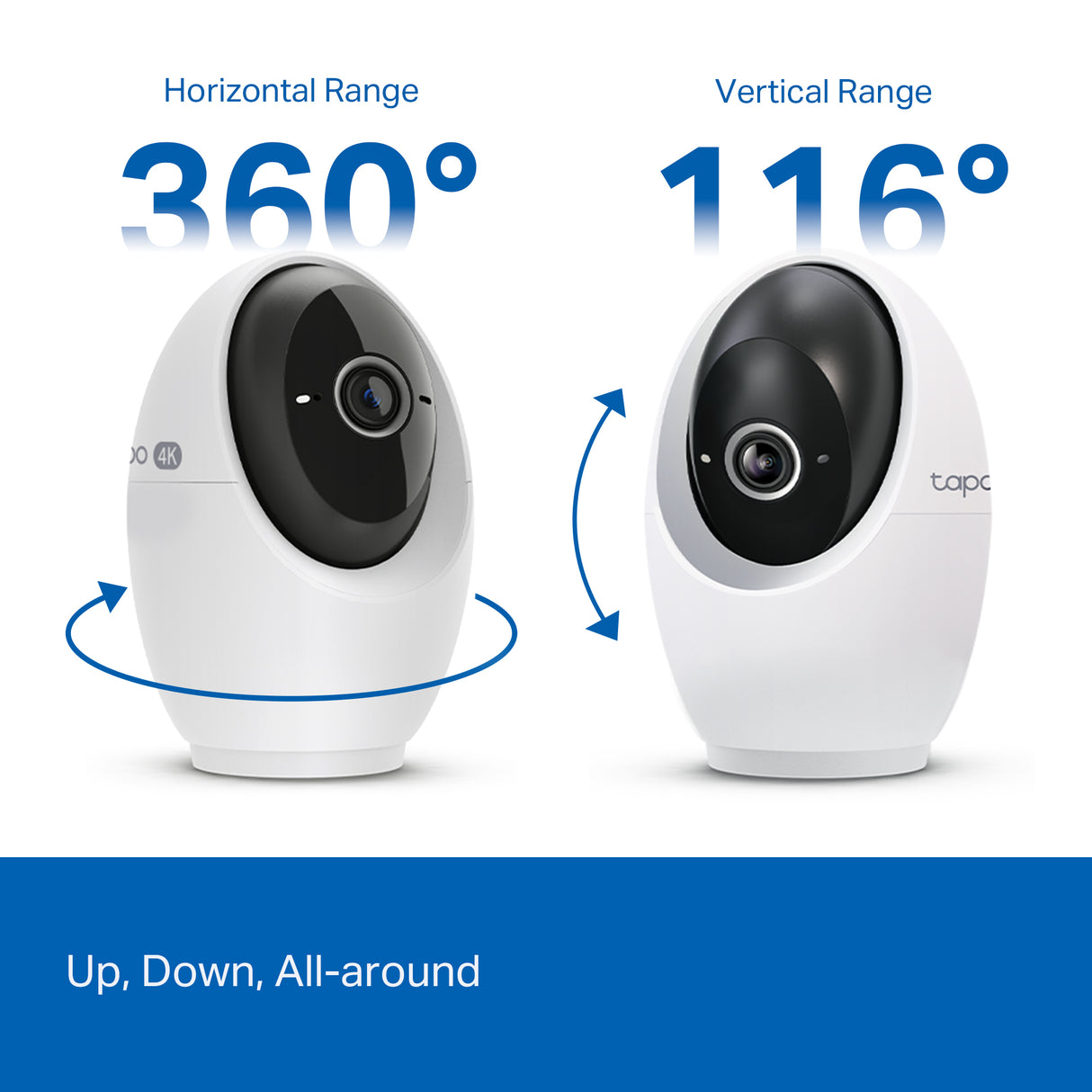 TP-Link Tapo Pan/Tilt AI Home Security Wi-Fi Camera