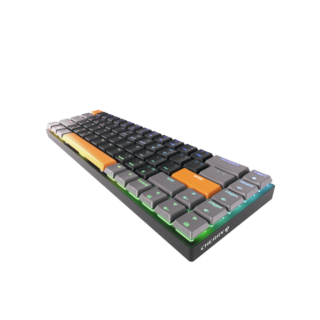 CHERRY MX-LP 2.1 Compact Wireless keyboard Gaming RF Wireless + Bluetooth QWERTY US English Black