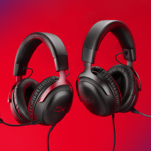 HyperX Cloud III - Gaming Headset (Black/Red)