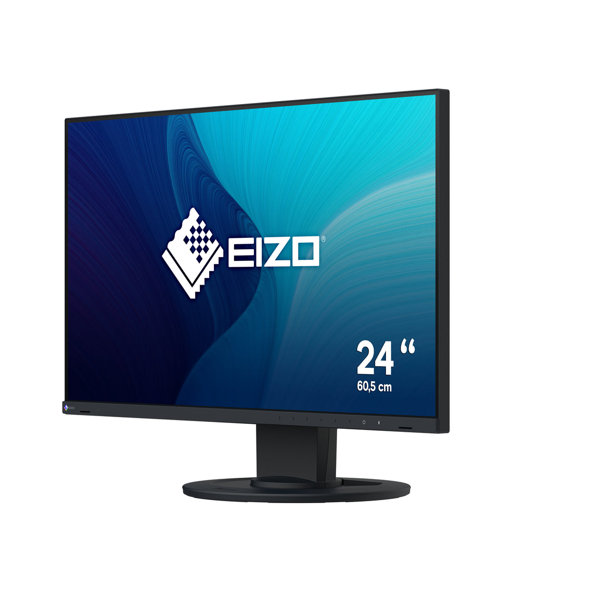 EIZO FlexScan EV2400R-BK computer monitor 60.5 cm (23.8") 1920 x 1080 pixels Full HD LCD Black