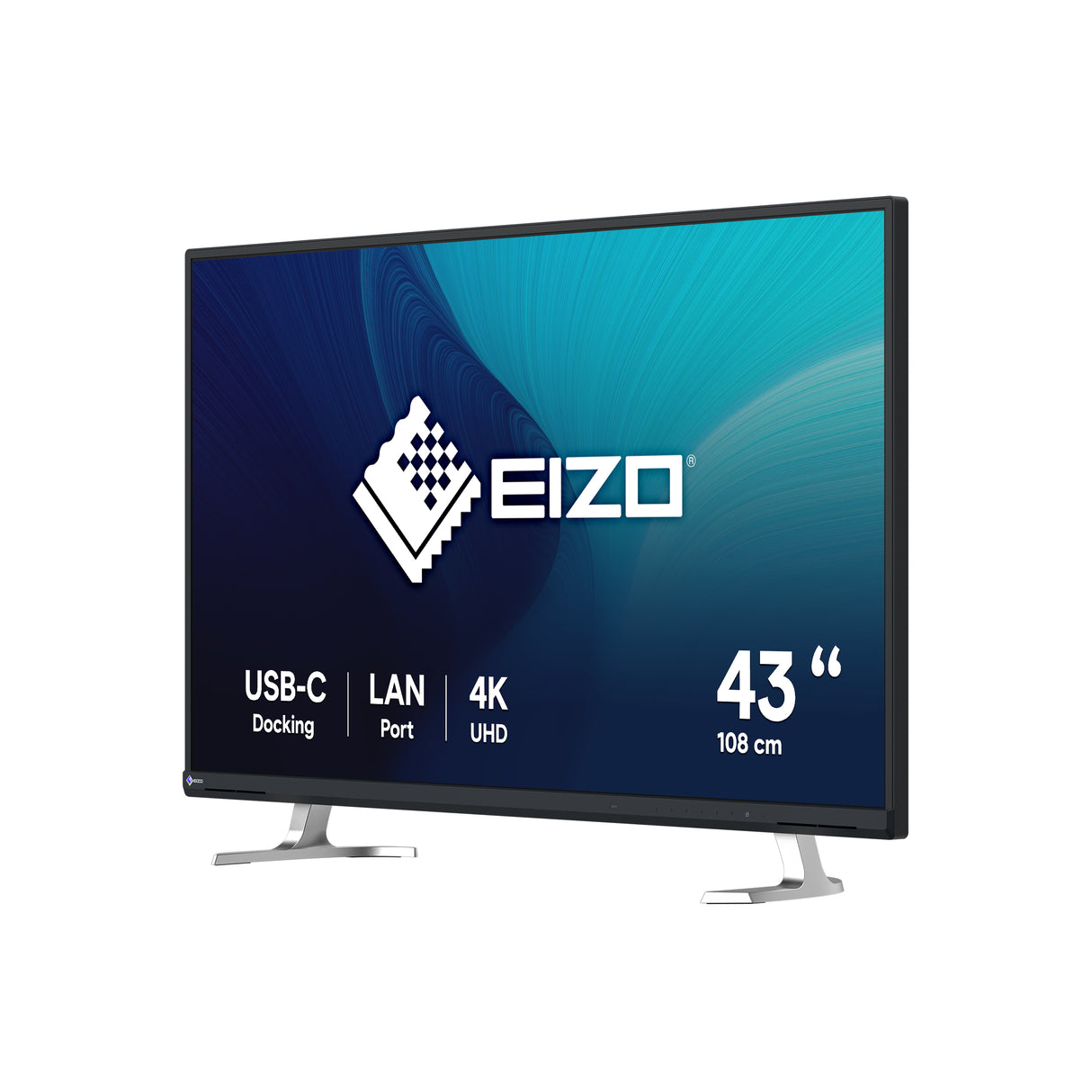 EIZO FlexScan EV4340X-BK computer monitor 108 cm (42.5") 3840 x 2160 pixels 4K Ultra HD LCD Black