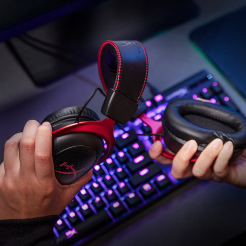 HyperX Cloud II Wireless - Gaming Headset (Black-Red)