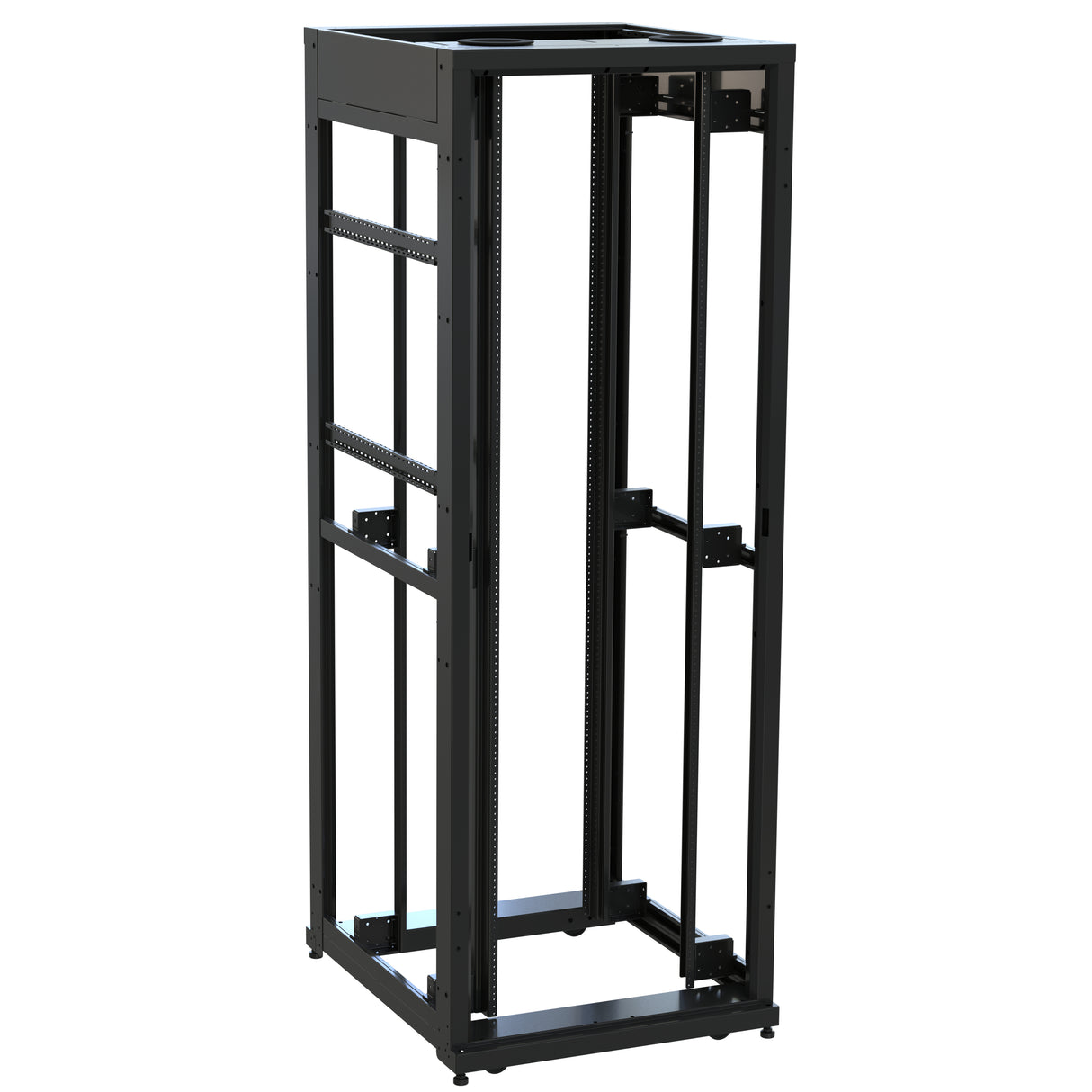 Middle Atlantic 45 RU SNE Series Rack Frame, 36 Inches Deep, 30 Inches Wide with 10-32 Rackrail