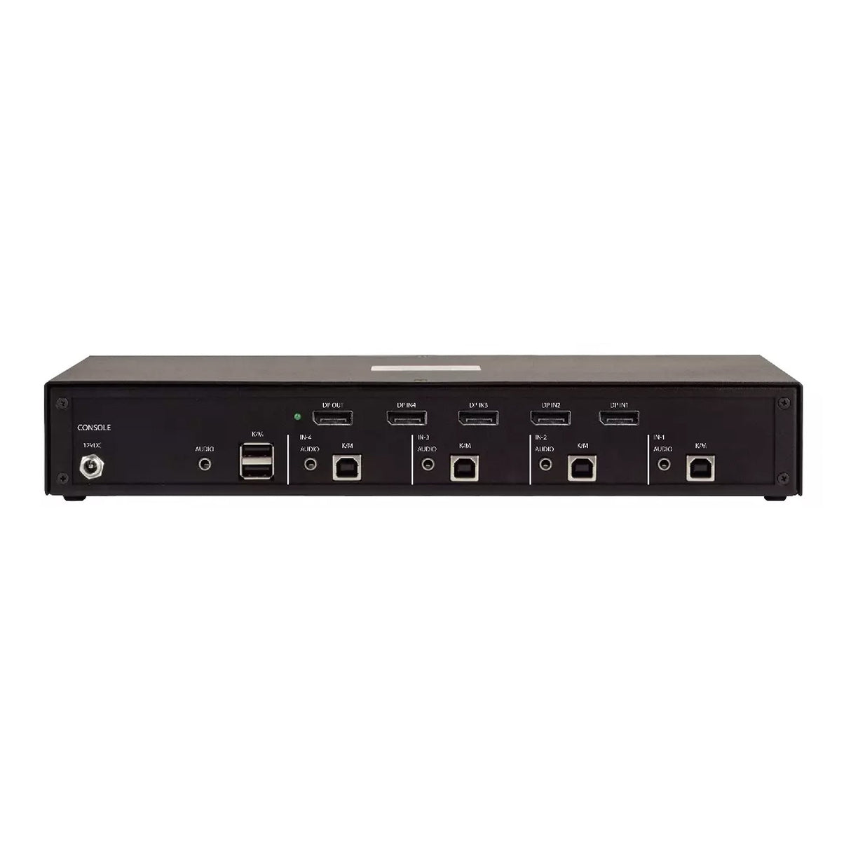 StarTech.com Secure 4-Port KVM Switch, DisplayPort, 4K 60Hz, NIAP 4.0 Desktop KVM, Metal Housing, Made in the USA