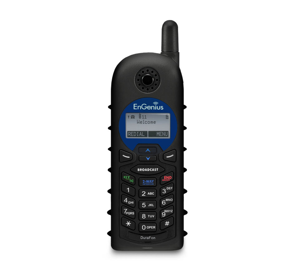 EnGenius DuraWalkie DECT telephone handset Black