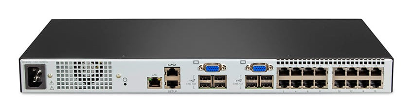 Vertiv Avocent AV3216-400 KVM switch Rack mounting Black