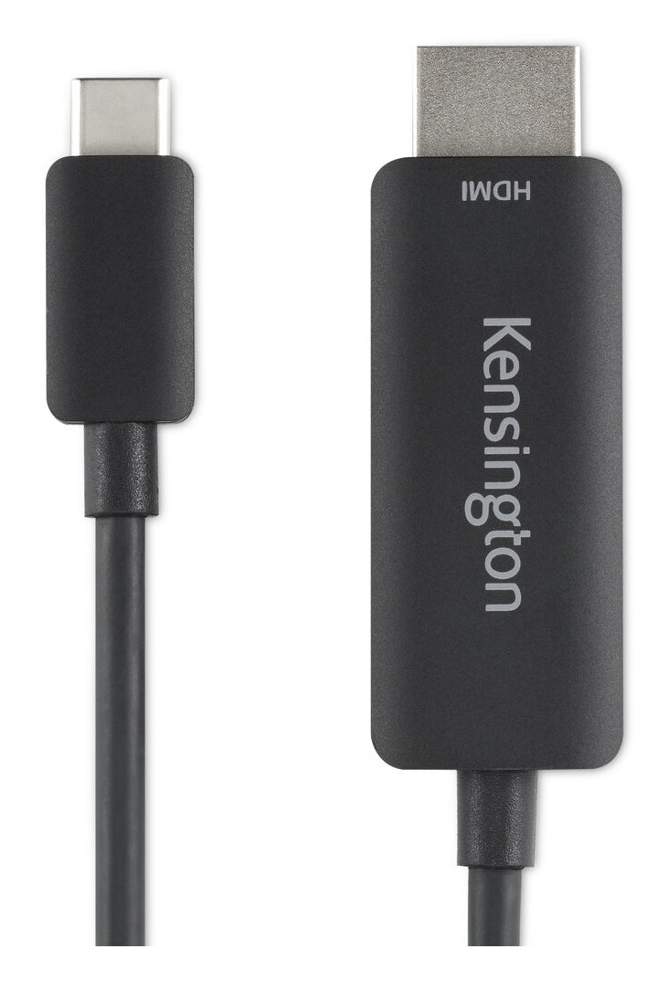 Kensington K38343WW video cable adapter 1.8 m USB Type-C HDMI Black