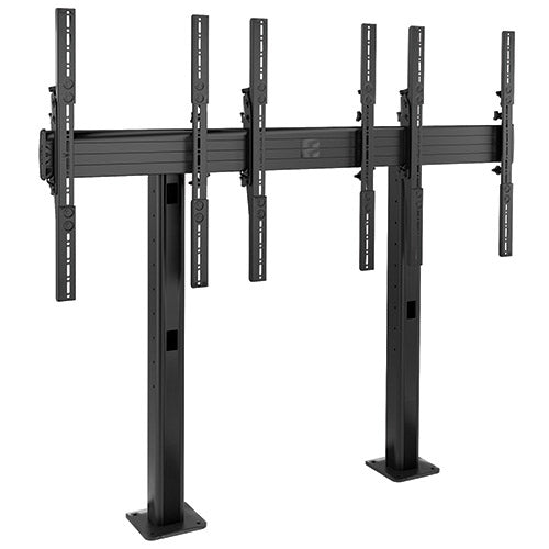 Chief Fusion® 3 x 1 Portrait Micro-Adjustable Large Bolt-Down Freestanding Video Wall