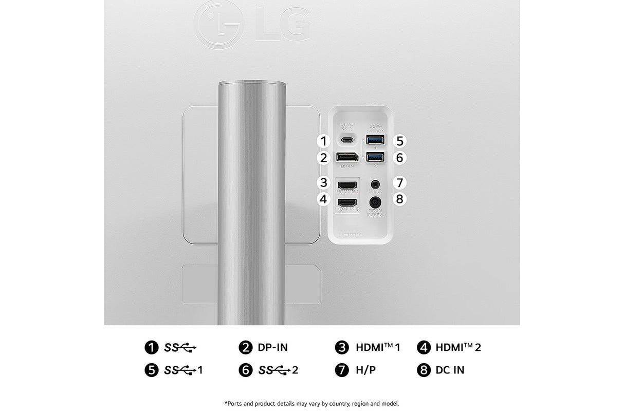 LG 31.5" UHD 4K (3840x2160) Monitor with USB Type-C
