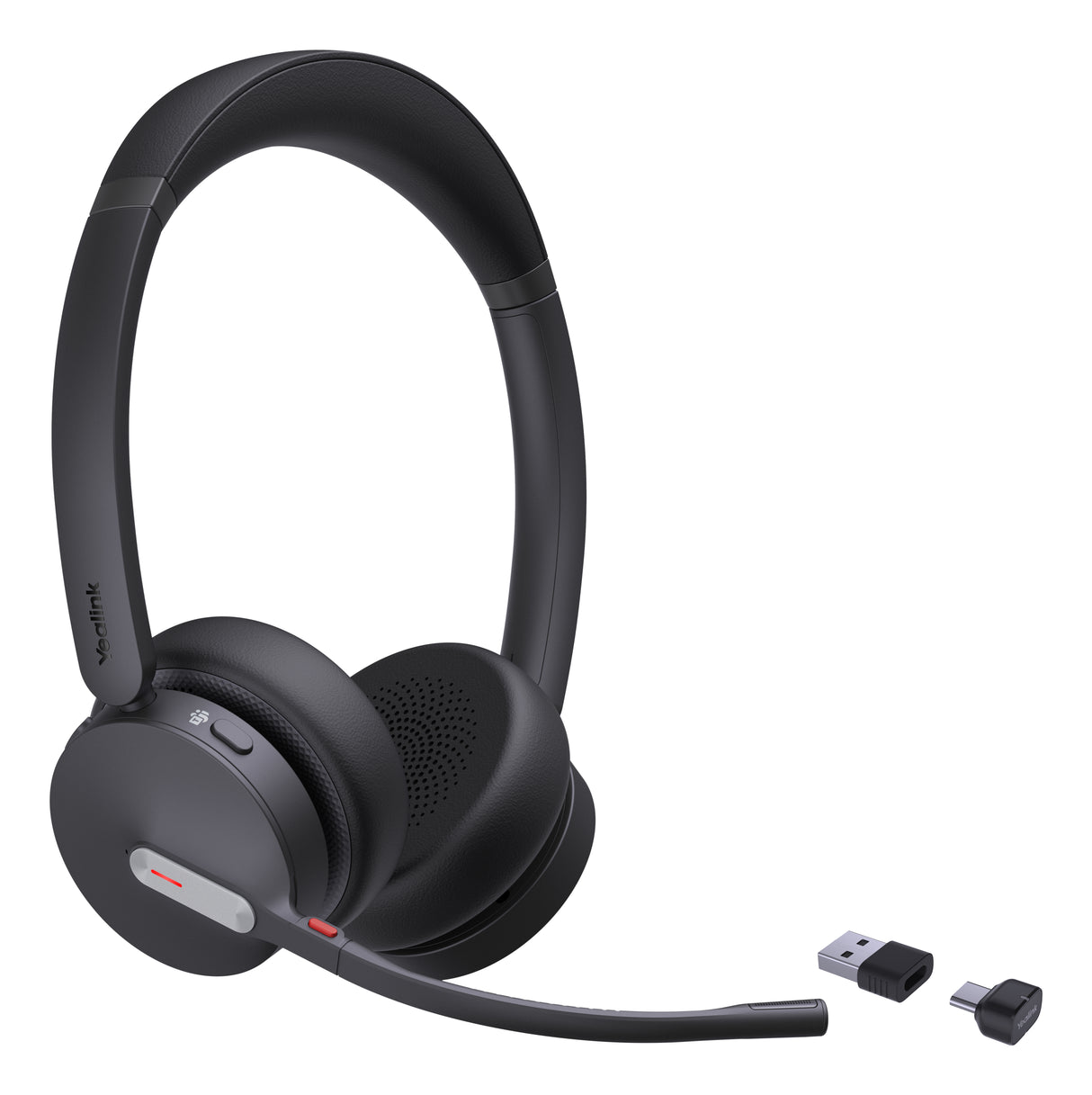 Yealink BH70 Dual Teams USB-C/A Headset Wireless Head-band Office/Call center USB Type-C / USB Type-A Bluetooth Black
