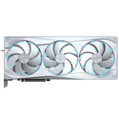 GIGABYTE AORUS GeForce RTX 5090 MASTER ICE 32G Graphics Card - 32GB GDDR7, 512bit, PCI-E 5.0, 2655MHz Core Clock, 3 x DP 2.1a, 1 x HDMI 2.1b, NVIDIA DLSS 4, GV-N5090AORUSM ICE-32GD